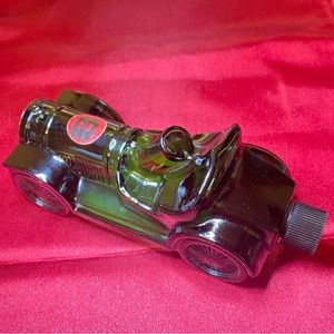 Avon Straight 8 Glass Car Jammer Aftershave, complete,5FL.OZ collectible bottle